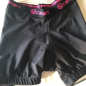 Padded bike shorts